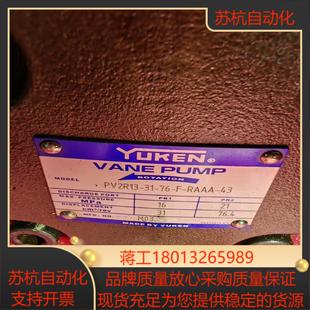 PV2R13 RAAA YUKEN油研