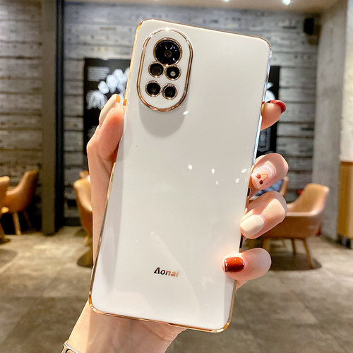 适用华为nova8手机壳方形ins风