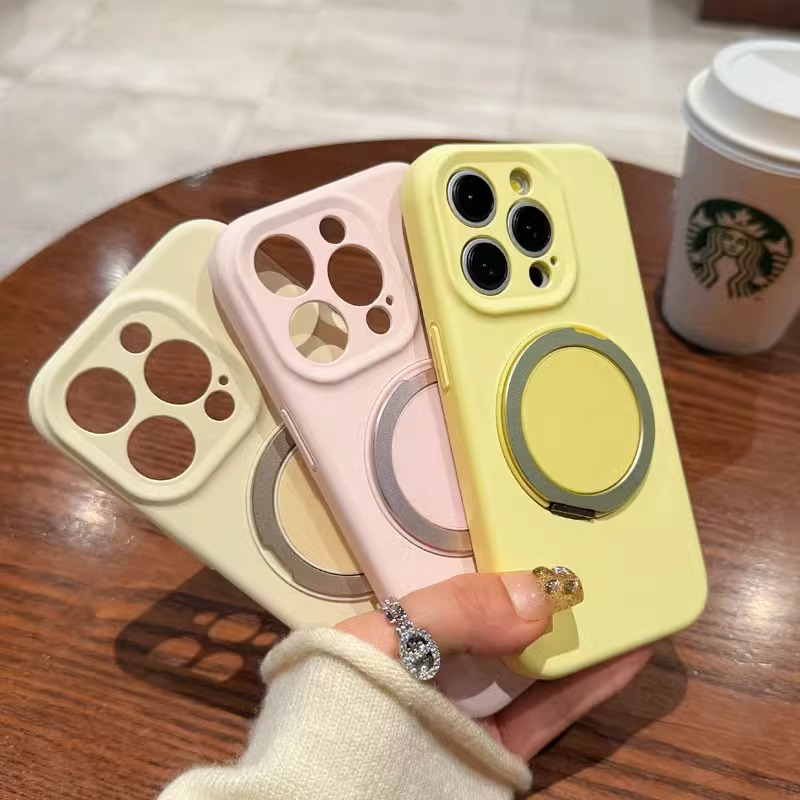 情侣兔苹果液态硅胶简约保护壳