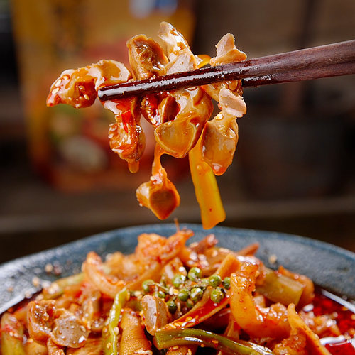 邹三和椒麻大杂烩无骨鸡爪贡菜脆卤解馋零食凉菜熟食小吃钵钵鸡