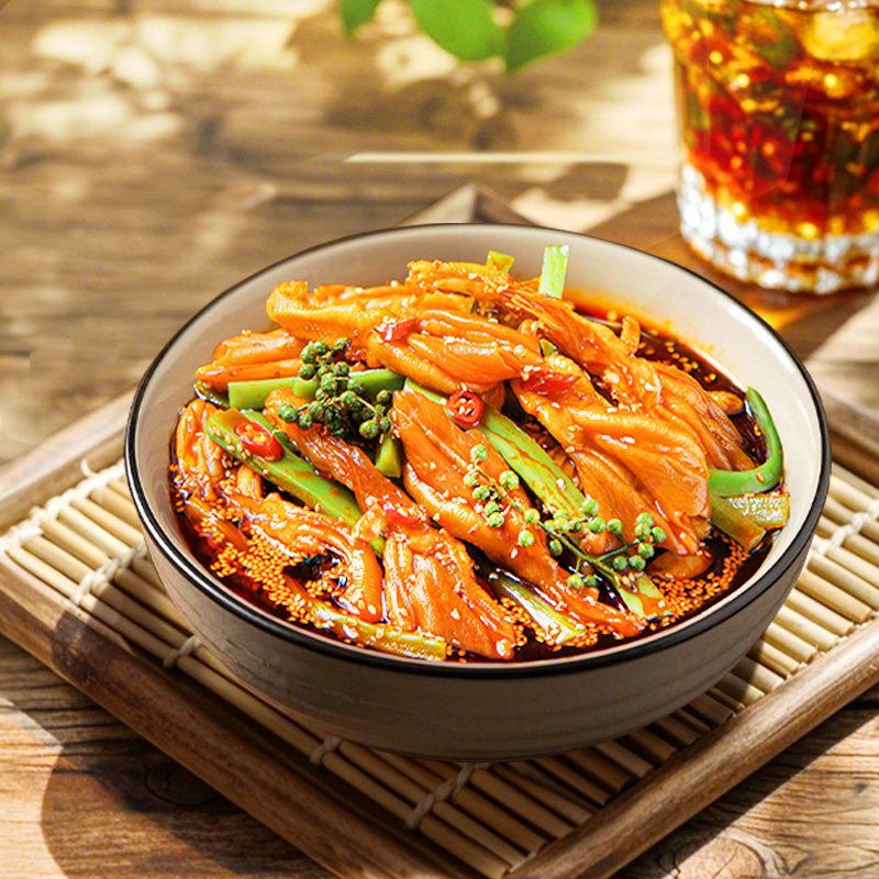 邹三和香辣脱骨无骨鸭掌去骨贡菜鸭掌零食鸭爪馋香辣零食休闲小吃,零食/坚果/特产,鸭肉零食,淘宝优惠券,粉丝福利购,淘宝优惠卷