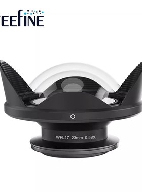 weefine WFL17手机广角镜WFH07X专用水下摄影广角镜M67接口150°