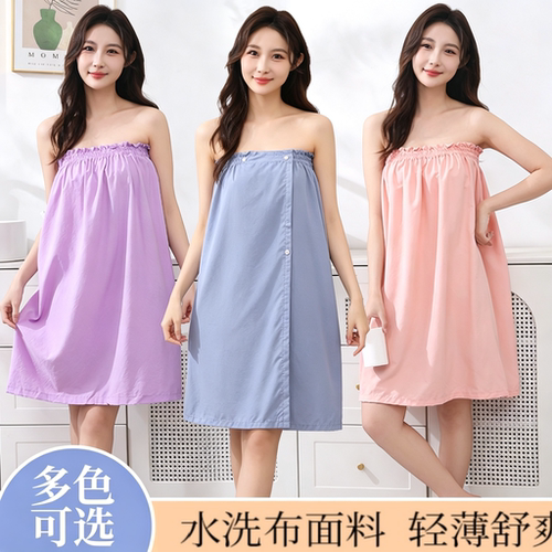 夏季薄款理疗按摩桑拿服纯棉女士