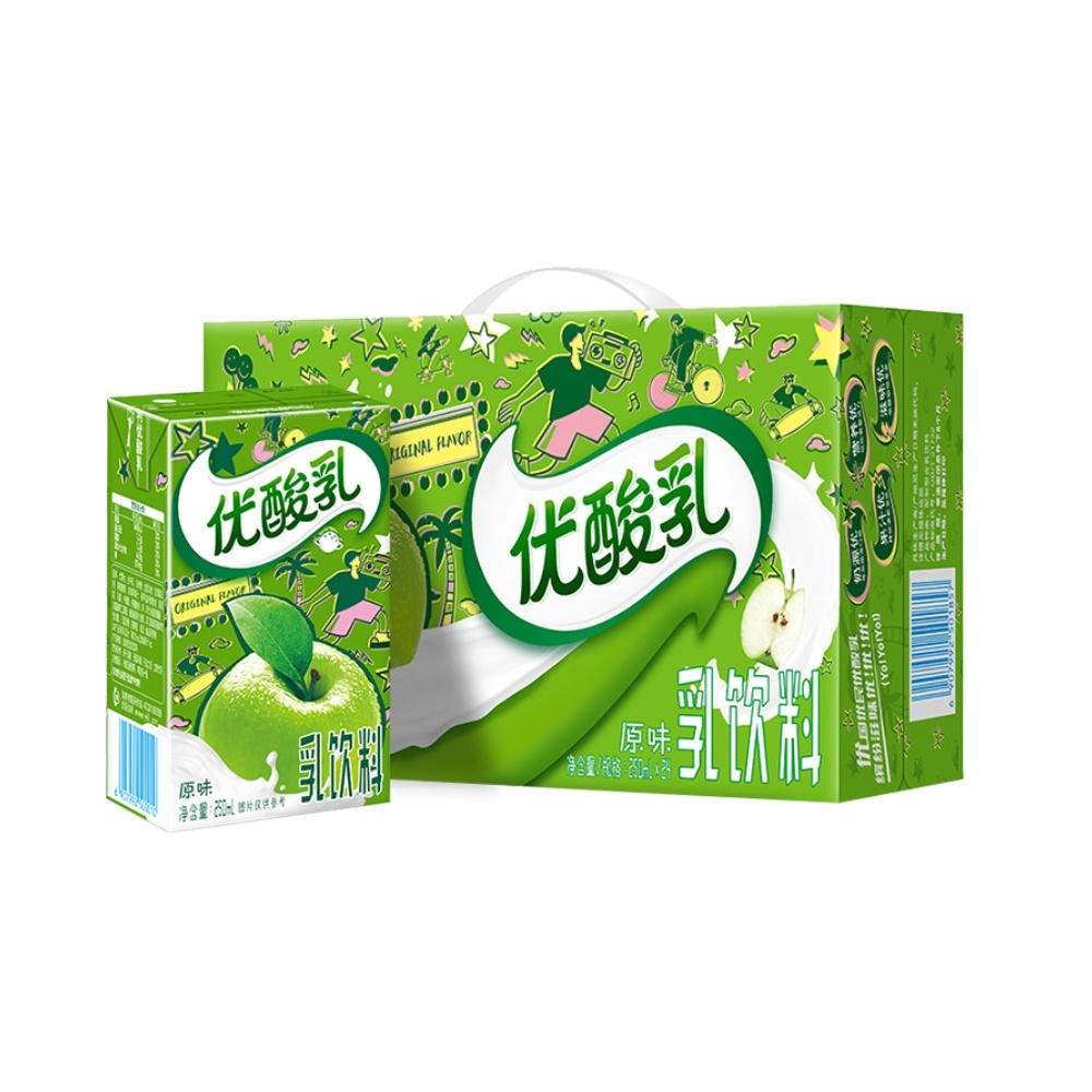 优酸乳 250ml*24瓶中国石油昆仑好客甘肃金昌