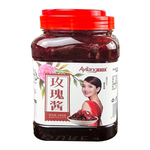 阿依郎1kg云南玫瑰批发液体糖浆
