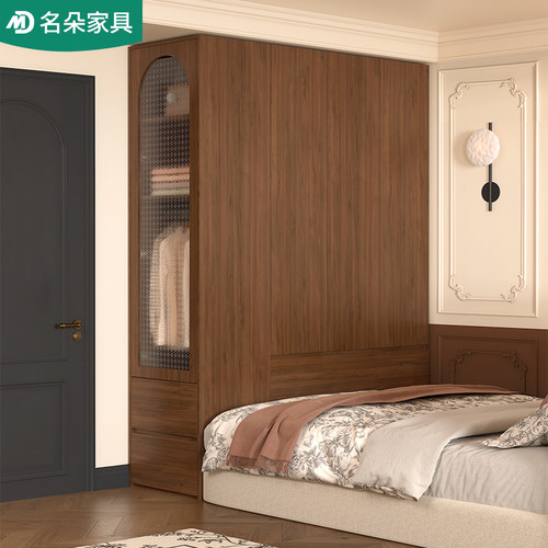 名朵中古风夹缝衣柜收纳小户型