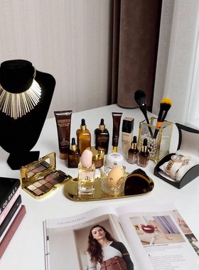 梳妆台套装组合托盘道具衣帽间