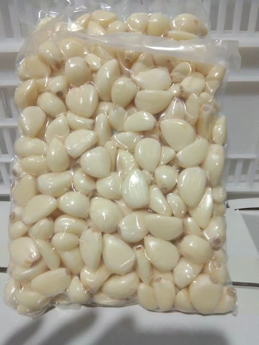 蒜米去皮大蒜剥好的干蒜祘粒新鲜大蒜籽手工剥皮紫皮鲜食用蒜蒜瓣