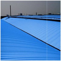 2.0mm厚PVC塑胶瓦塑料波浪瓦彩钢铁皮瓦石棉瓦屋面瓦隔热防腐瓦。