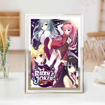 密命王牌RIDDLE JOKER水晶玻璃相框二次元游戏周边摆台摆件送礼物