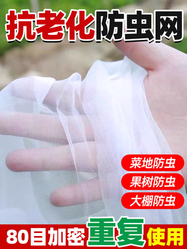 农用蔬菜果树防虫网种植农业大棚防虫网养殖围网切片防虫网罩