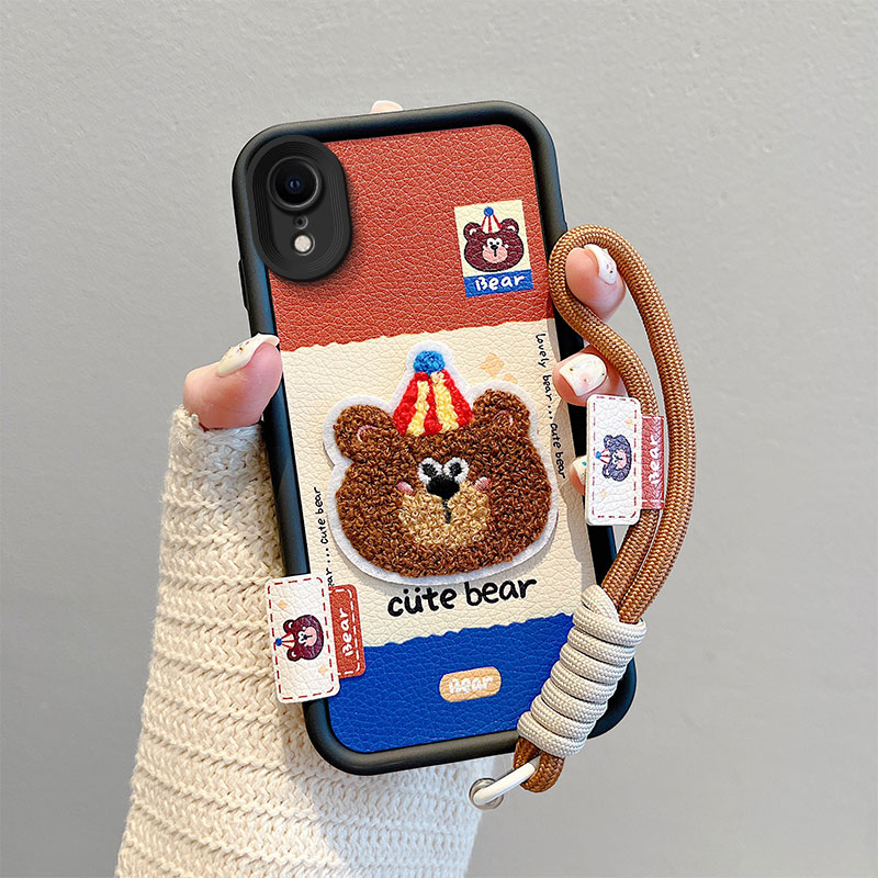 趣味可爱刺绣立体情侣