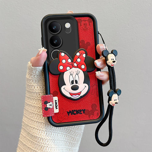 vivo动漫皮纹情侣手机壳