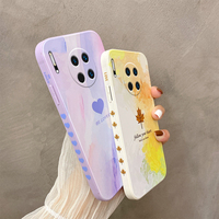 适用于华为Mate30手机壳简约爱心mat30磨砂软壳mato30全包边保护套huawei新款女生TAS-AL00卡通小图案mato30
