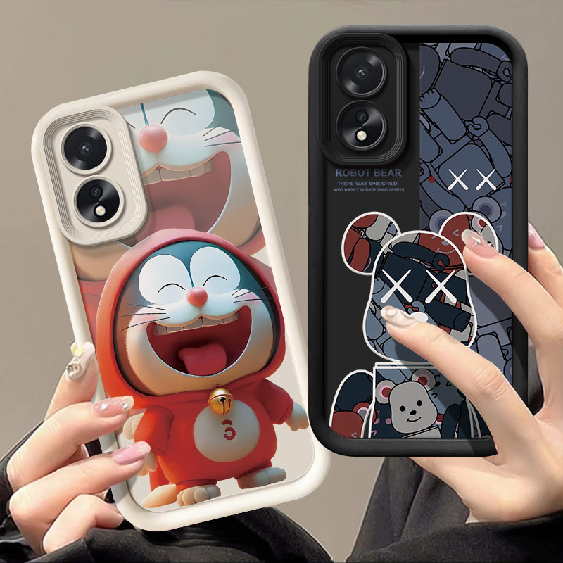 OPPOA384G硅胶卡通阶梯软壳