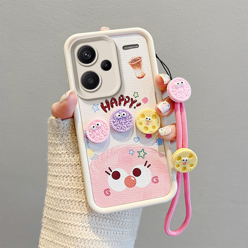 适用红米Note13Pro+手机壳硅胶新款note13pro 5g时尚男女redmi nota13proplus煤球卡通nite13por保护套可爱女
