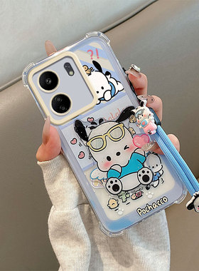 适用小米POCOC65手机壳卡通男女xiaomi搞怪可爱女p0c0c65日韩学生povoc65保护套poxoc65个性时尚pococ65透明