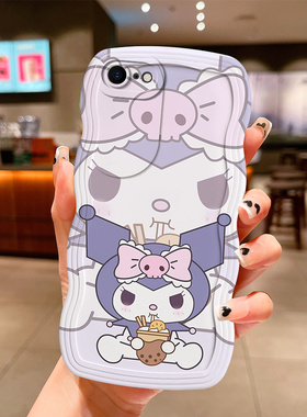 适用苹果6s手机壳超萌少女可爱iphone 6plus保护壳ins风简约ihpone 6splus硅胶卡通海绵宝宝pg日韩搞怪6pius