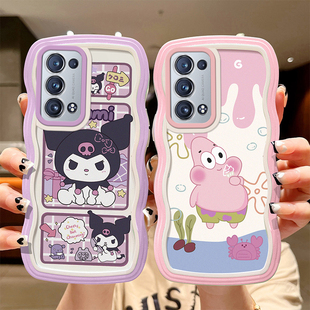 适用于OPPO RENO6手机壳小众可爱少女opopreno6pro个性软硅胶oopp reno6pro+保护套ins风日韩潮女ren06库洛米