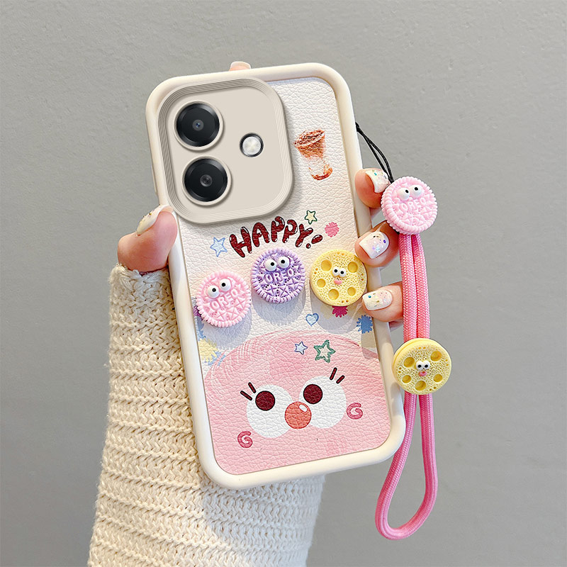 卡通可爱煤球立体带手绳