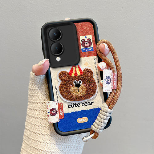 趣味可爱刺绣立体情侣