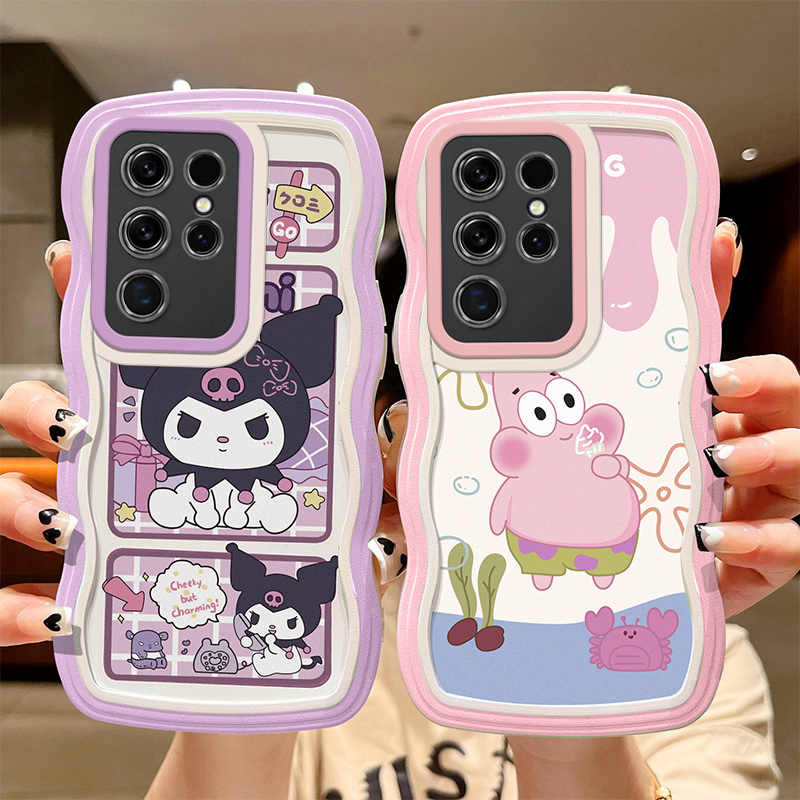 适用于三星S23ultra手机壳个性可爱女s23uitra时尚学生galaxy s23ultar保护套ins风简约s23utlra卡通库洛米潮