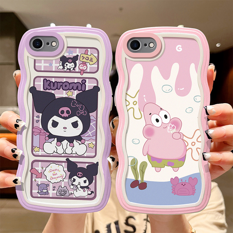 适用于苹果7plus手机壳少女心A1864卡通防摔iphone8保护套ins风多米诺A1778女生可爱ihpone7硅胶时尚。平果8