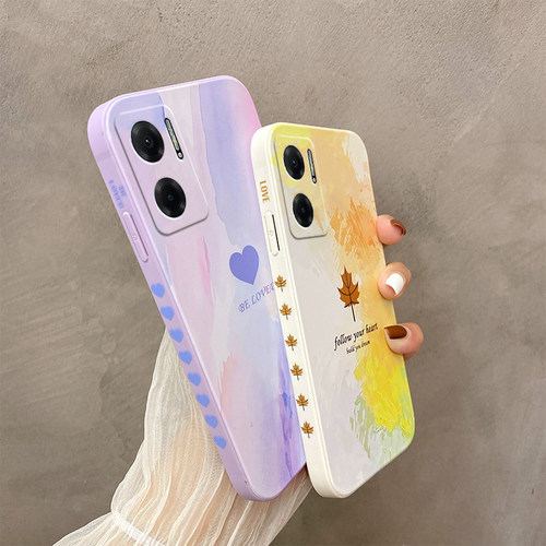 适用红米note11E手机壳卡通可爱心nota11e个性潮男女redmi note11e保护套ins风n0te11e软硅胶nite11e全包防摔