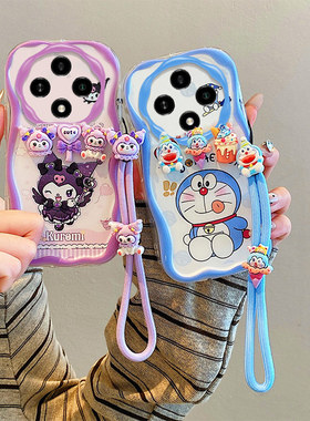 搞怪库洛米适用OPPOF27手机壳卡通少女opop f27全包防摔opoof27创意可爱女oppi f27保护套ooppf27叮当猫硅胶