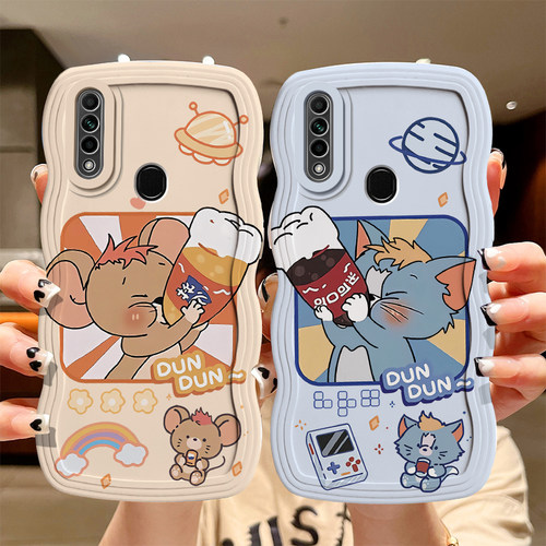 适用于OPPO A8手机壳波浪可爱女生pdbm00时尚日韩ooppa8保护套0ppoa8个性时尚oppi a8软硅胶oopoa8卡通软胶壳