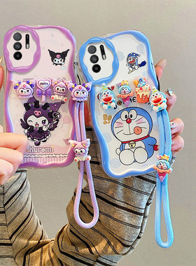 搞怪库洛米适用OPPOF19Pro手机壳卡通少女opop f19pro+全包防摔0ppo f19pro创意可爱女f19por保护套日韩硅胶