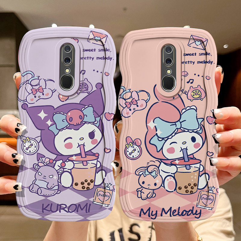 适用于OPPO A9X手机壳卡通全包镜头PCAM10可爱软硅胶ooppa9日韩网红0ppoa9简约波浪oppia9x可爱少女f11动漫