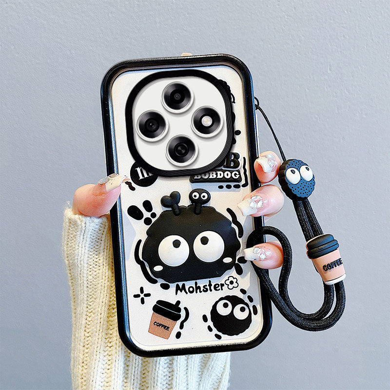 煤球库洛米适用OPPO F31PRO手机壳卡通男女opop F31PRO 5G女硅胶f31por全包少女可爱oppi时尚学生手绳f31pr0