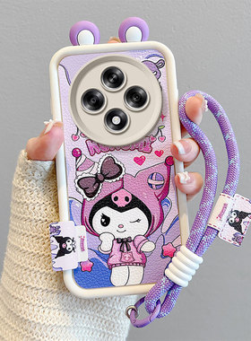 适用OPPO F27手机壳时尚潮女opop f27硅胶少女0ppo f27小羊皮纹oppi f27保护套ooppf27日韩搞怪卡通opoof27潮