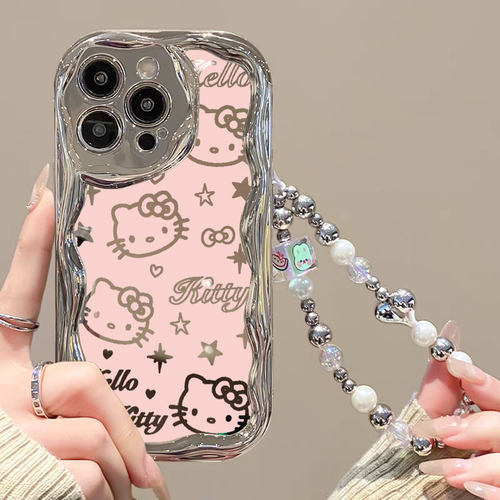 oppo真我超萌粉色凯蒂猫手机壳