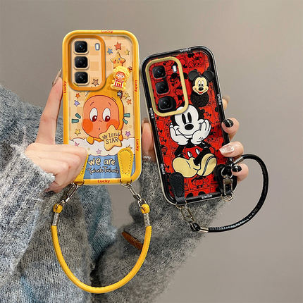 库洛米米奇适用传音INFINIX Hot50 4G手机壳可爱潮少女hot50 4g小新创意h0t50卡通男女lnflnlx hot保护套日韩