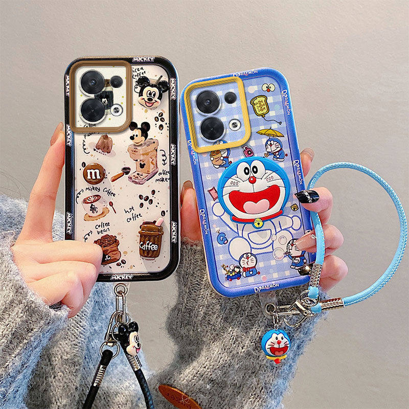 库洛米适用OPPO Reno15 5G海外版手机壳卡通公仔潮少女浮雕立体米奇卡通趣味ins可爱保护壳