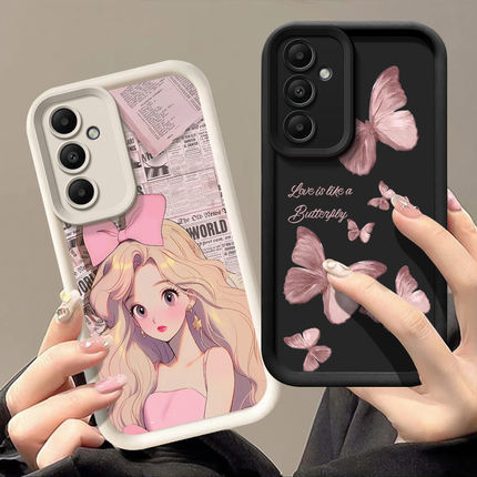 适用于三星A14 4G手机壳日韩少女galaxy a14 5g保护套sx a14个性可爱女samsung a14时尚学生3星a14卡通潮牌女
