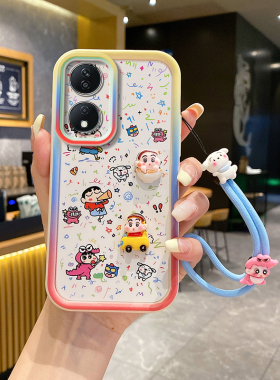 适用荣耀X7B 4G手机壳ins风日韩honor x8b卡通搞怪学生ry x7b个性高颜值。容耀x8b保护套可爱少女x7b 5g凯蒂