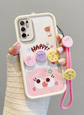 适用红米Note10 5G手机壳时尚男女redmi note10t 5G保护套nite10T煤球卡通可爱女hongmi nota10搞怪新款潮