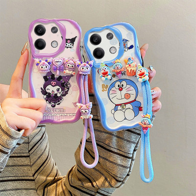 适用小米POCOM6 Pro手机壳卡通潮少女Poco M7Pro5G全包防摔创意搞怪立体可爱保护壳