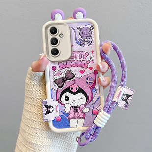 适用三星Galaxy A36手机壳时尚潮女款samsung a36个性硅胶3星a36少女小羊皮sx a36保护套蜡笔小新a36三新外壳