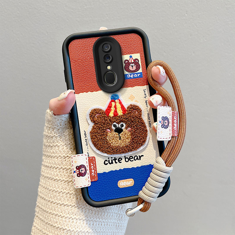 趣味可爱刺绣立体情侣