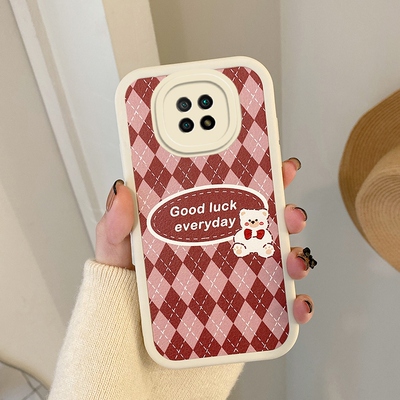 适用于红米note9 5G版手机壳简约潮女小米redminote9网红硅胶皮纹nite9个性软壳n0te9卡通全包镜头nota9软壳