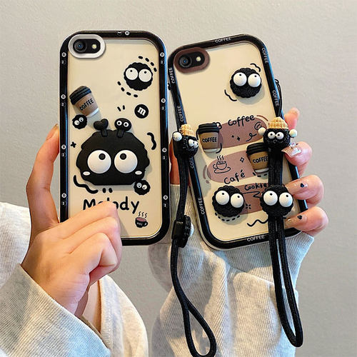 适用OPPO A83手机壳小众高颜值opopa83t个性卡通学生oopp a83保护套ins可爱少女oopoa83a搞怪煤球oppia1硅胶