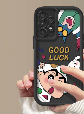 适用三星A134G手机壳Galaxy a13黑色女三星a十三卡通galaxya134g耐脏Galaxya13 5g可爱5G软硅胶情侣防摔磨砂