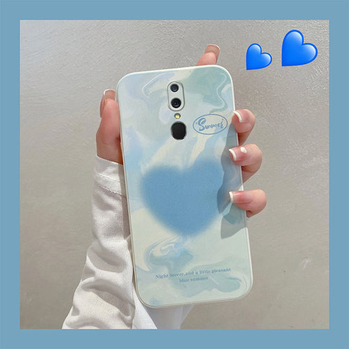 适用OPPO A9x手机壳时尚简约爱心opopa9全包摄像头pcemoo个性软硅胶0pp0a9油画可爱女生pcem00卡通软壳oopoa9