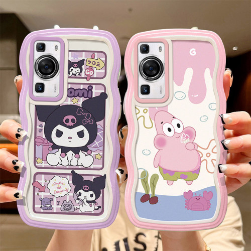 适用华为P60pro手机壳个性少女款huawei p60保护套ins风可爱女生p6opro时尚潮女hw p60硅胶卡通库洛米p60por
