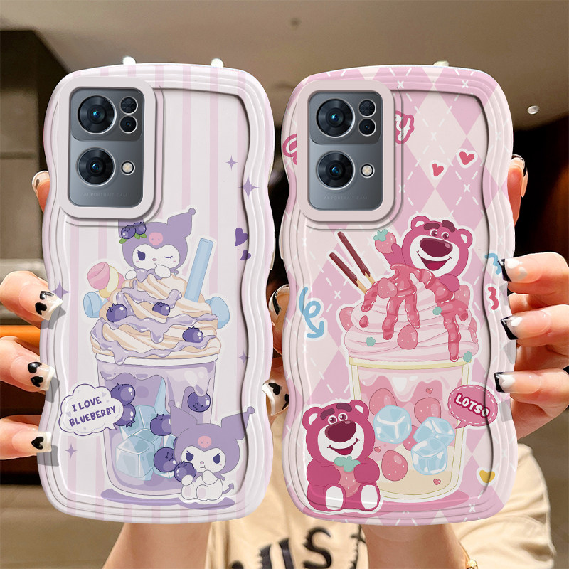 适用opporeno7手机壳女生卡通简约opopreno7pro时尚简约0pporeno7个性