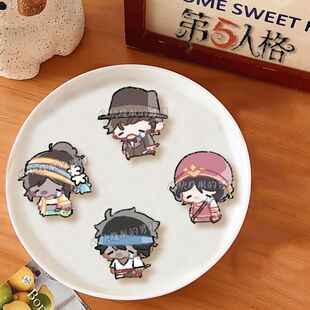 第5人格胸针森系徽章魔术师舞女击球手咒术卡通可爱挂件谷子礼物